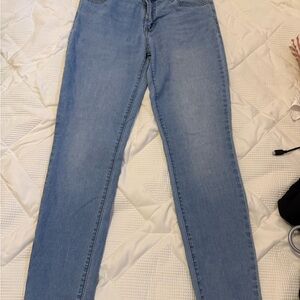 Old Navy Blue Skinny Jeans Versatile Style